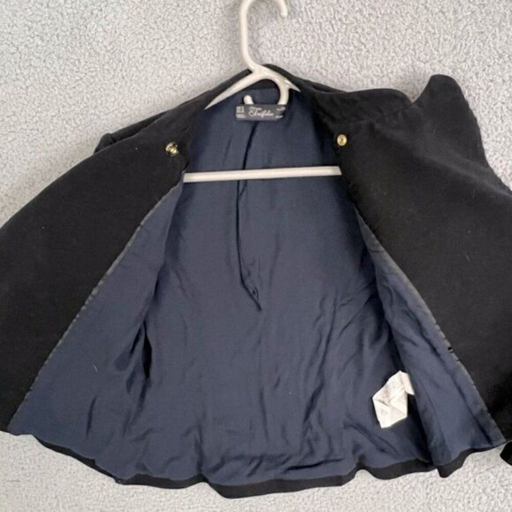 ZARA TRAFALUC WOMENS JACKET SIZE M BLACK - Picture 4 of 12